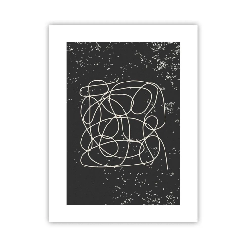 Poster - Lost Thoughts - 30x40 cm