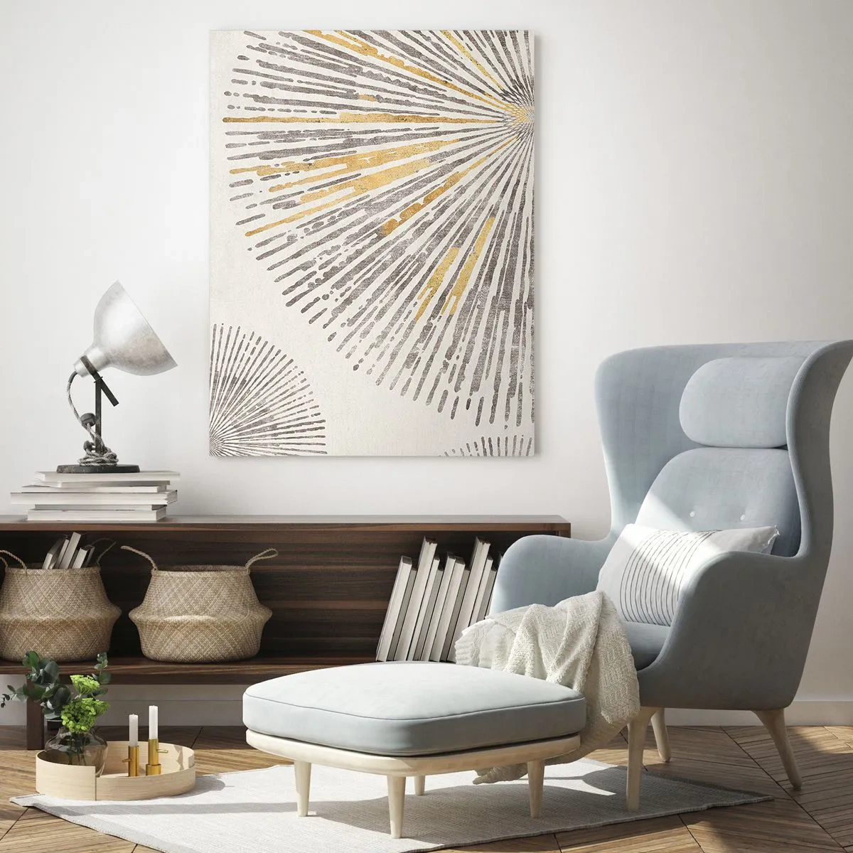 Glass picture - Beauty of a Ray - 70x100 cm