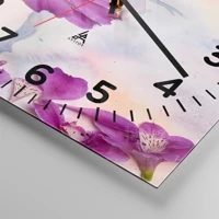 Clock face with numbers