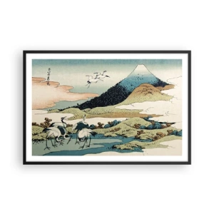 Poster in black frame - In a Japanese Spirit - 91x61 cm