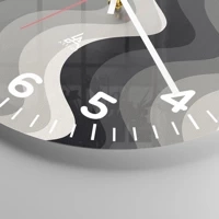Clock face with numbers