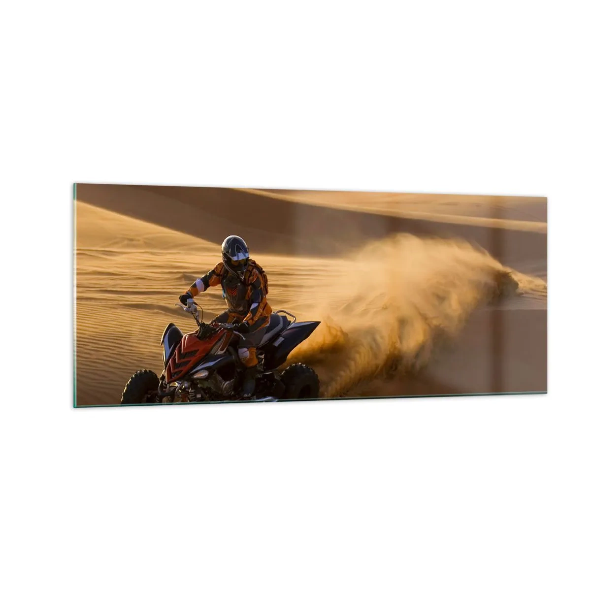 Glass picture - On Sand Waves - 100x40 cm