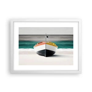 Poster in white frmae - In Its Place - 40x30 cm