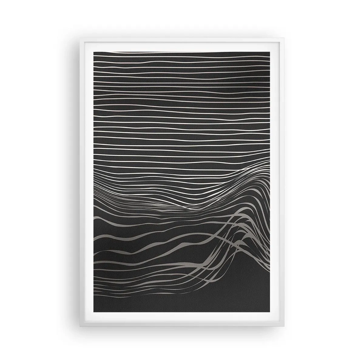 Poster in white frmae - Rhythm and Accent - 70x100 cm