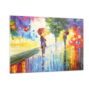 Glass picture - And All Is Clear - 120x80 cm