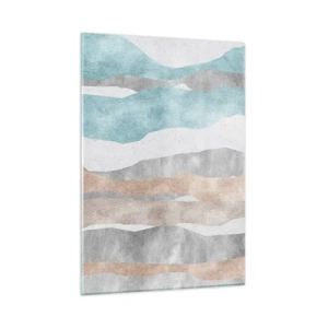 Glass picture - Study of Continuity - 50x70 cm