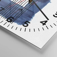 Clock face with numbers