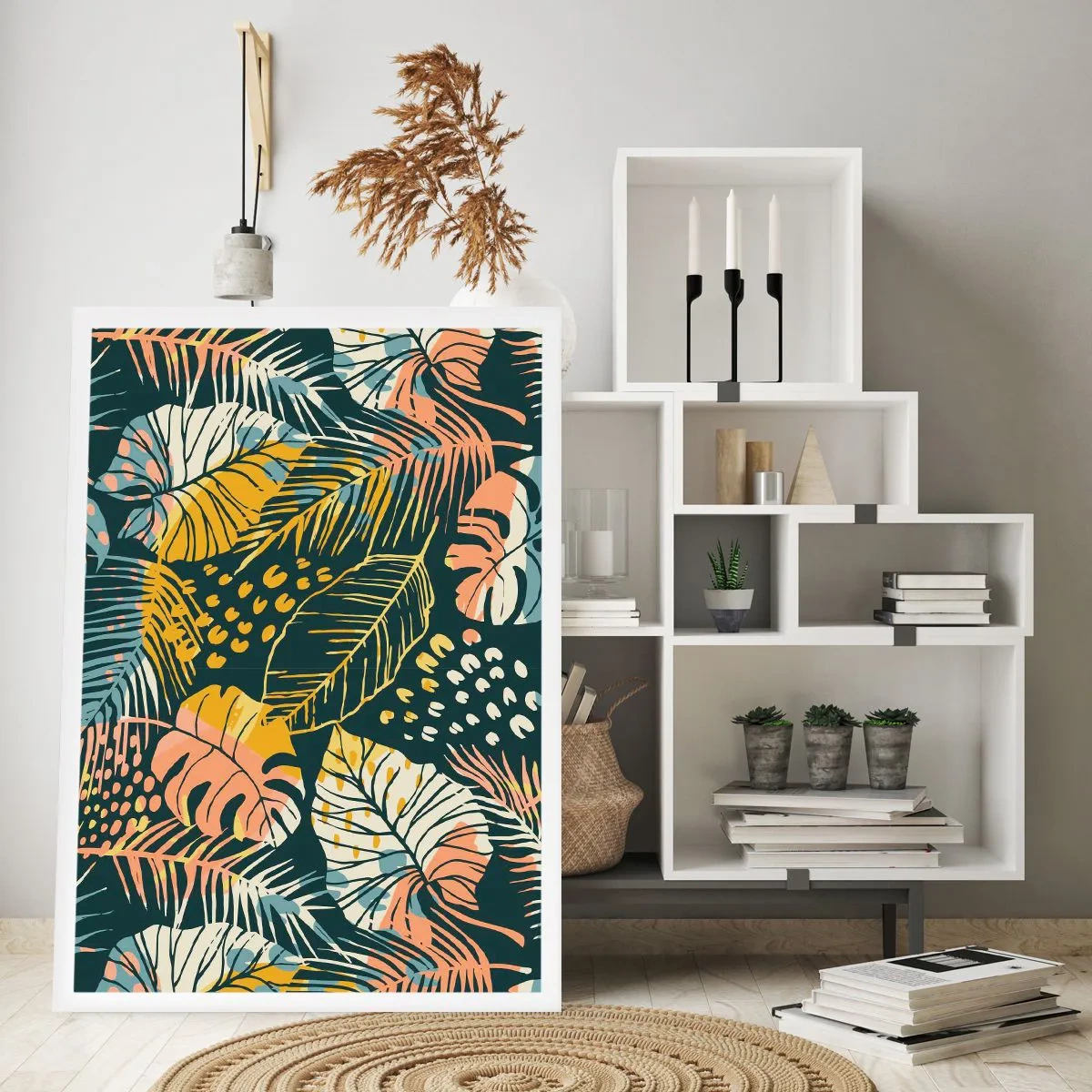 Poster - Leafy Fantasy - 50x70 cm