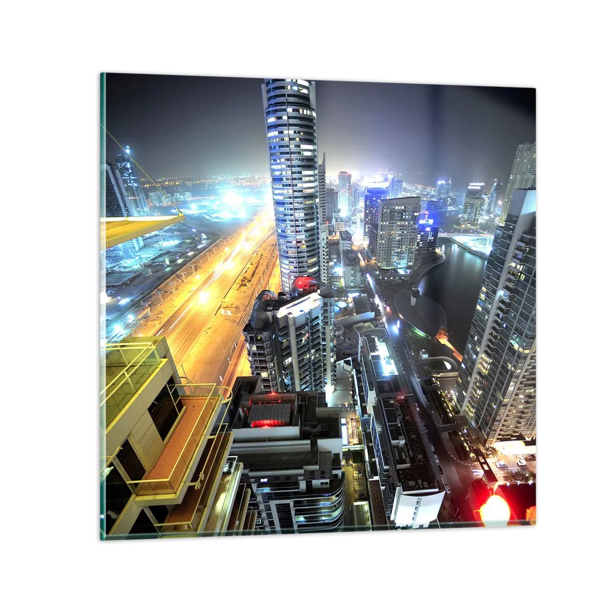 Glass picture - Miracle in the Desert - 70x70 cm