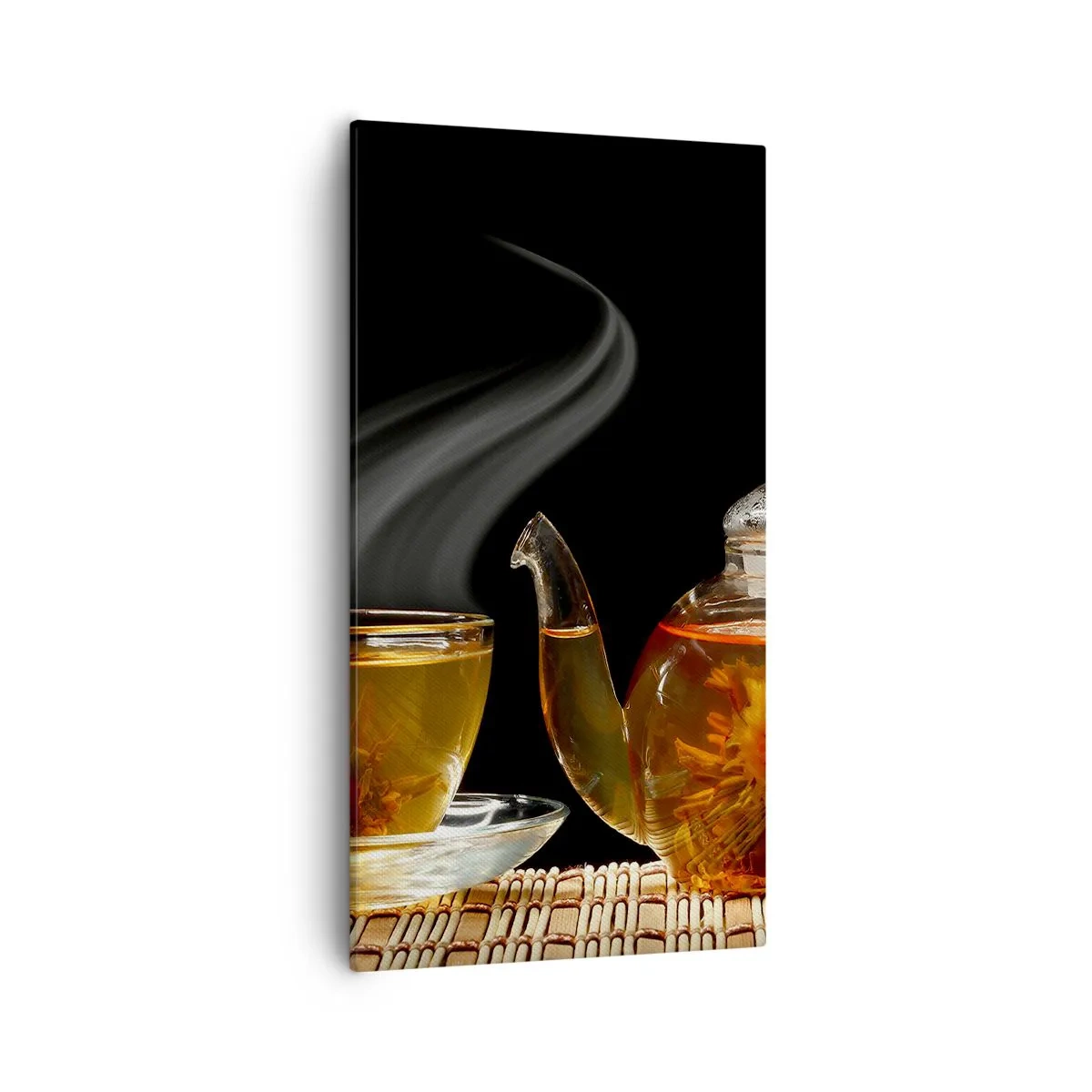 Canvas picture - Magic and Art of Tea Making - 55x100 cm