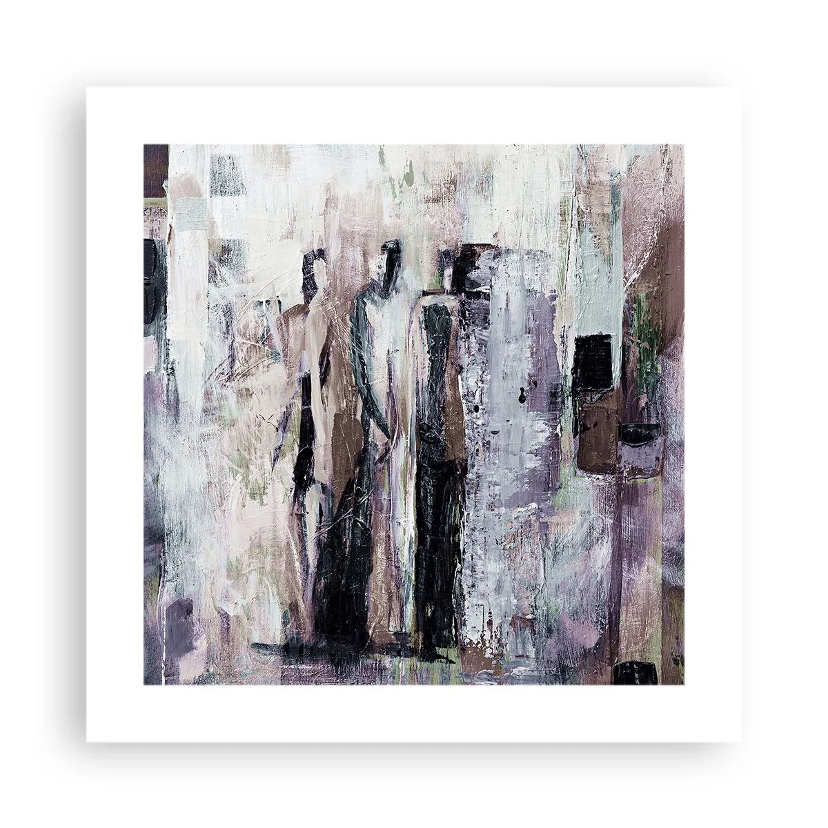 Poster - Mysterious Trio - 40x40 cm