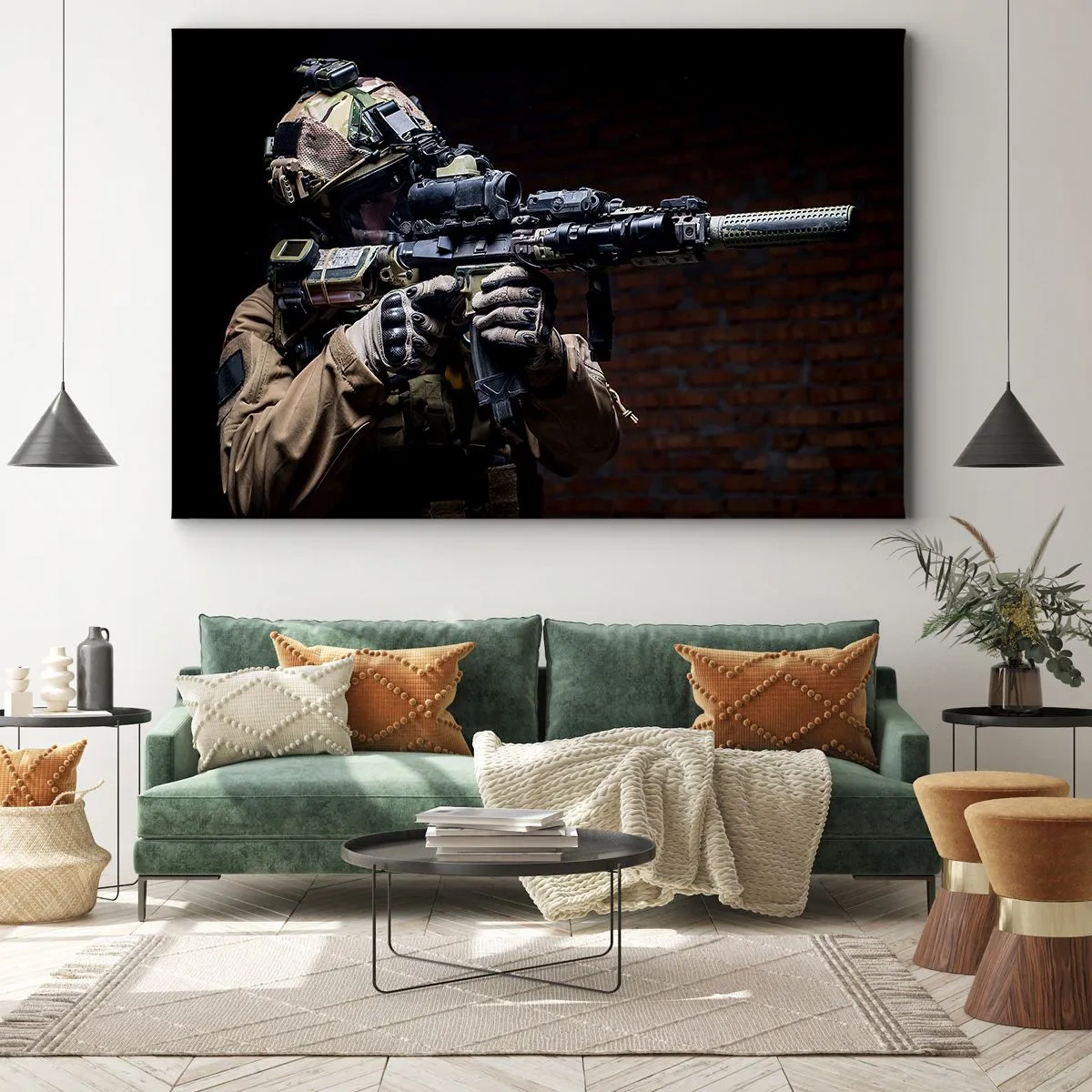Canvas picture - Deadly Effective - 120x80 cm