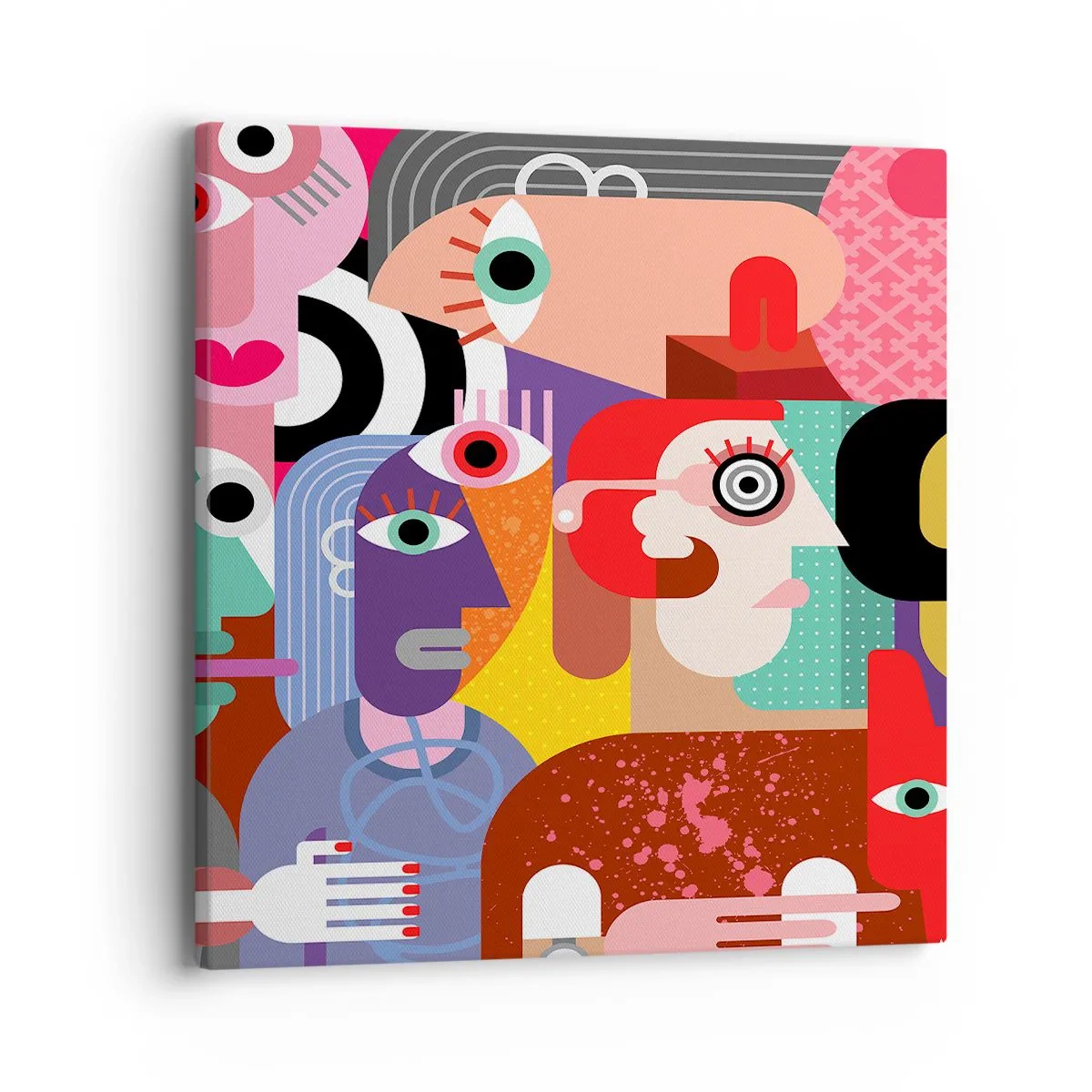 Canvas picture - Picasso Sent Us - 40x40 cm