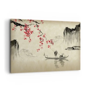 Canvas picture - In Cherry Blossom Country - 100x70 cm