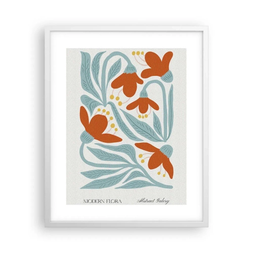 Poster in white frmae - Towards Earth, Towards the Sun - 40x50 cm