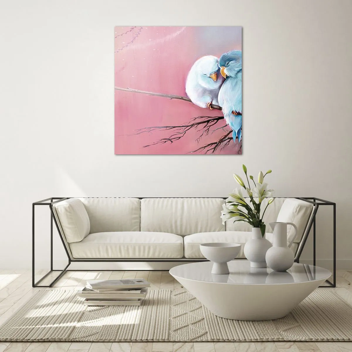 Glass picture - What Can We Add? - 40x40 cm