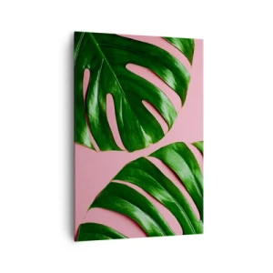 Canvas picture - Green Rendezvous - 70x100 cm