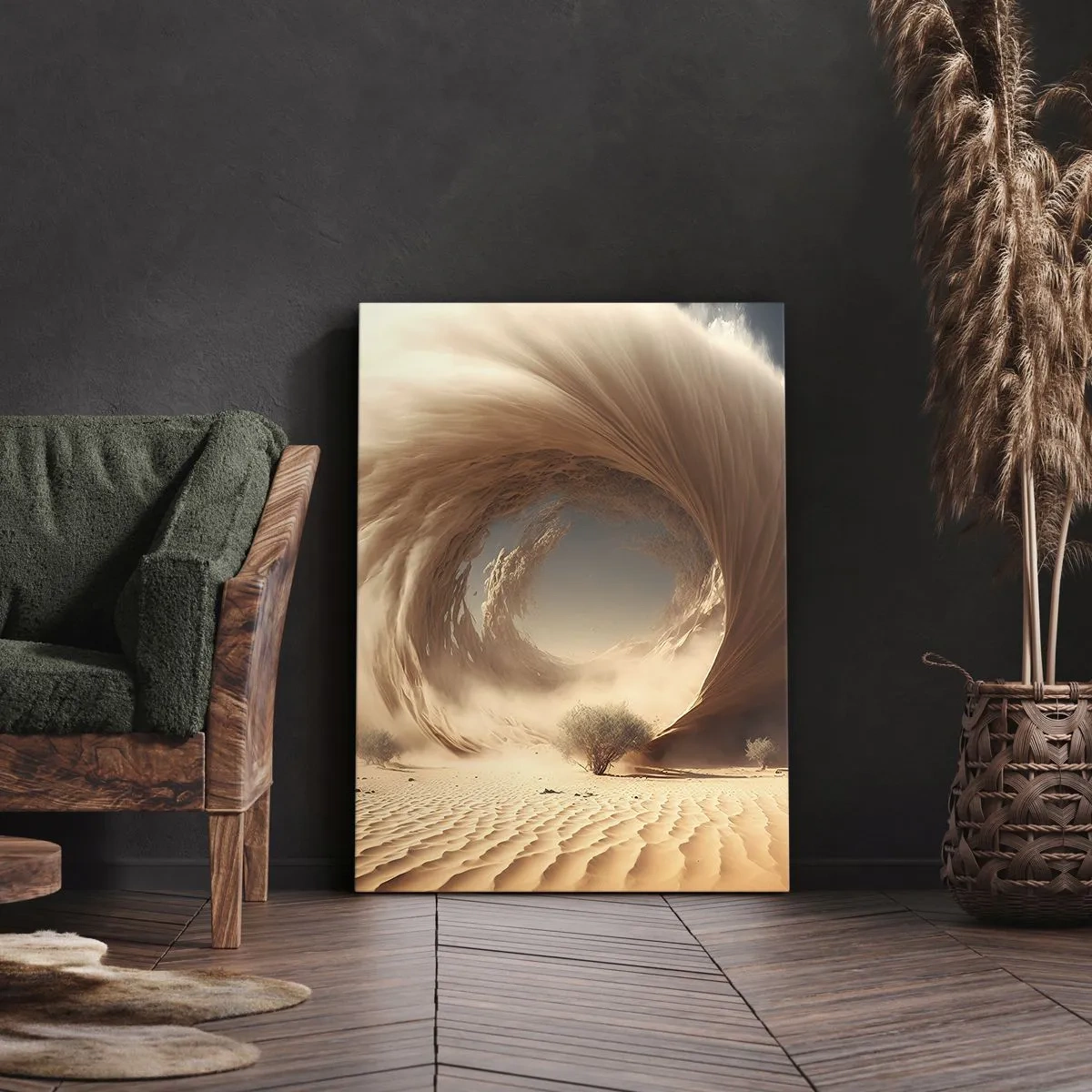 Canvas picture - Open Portal - 55x100 cm