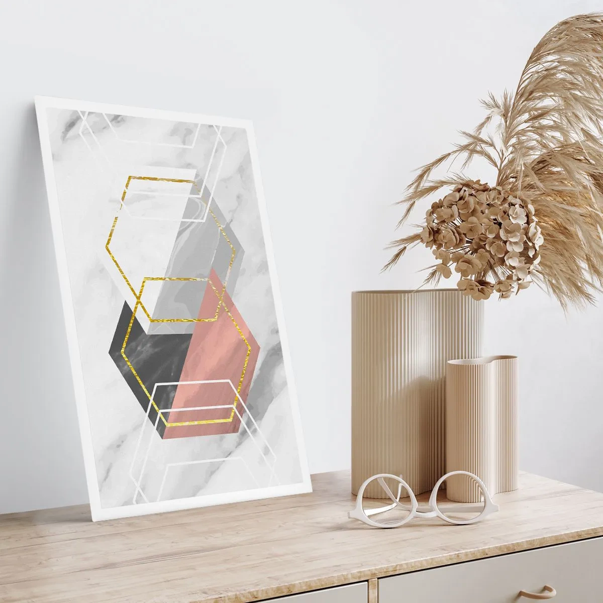 Poster - Chain Composition - 50x70 cm