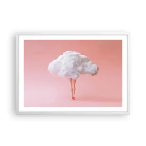 Poster in white frmae - Sweet Promise - 70x50 cm