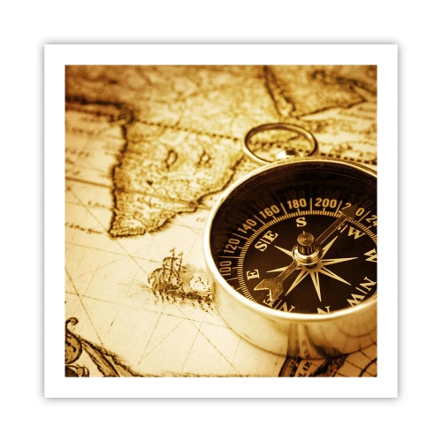 Poster - East or West? - 60x60 cm