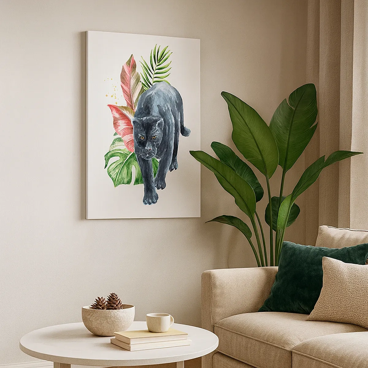 Canvas picture - Wilderness of the Heart - 50x70 cm