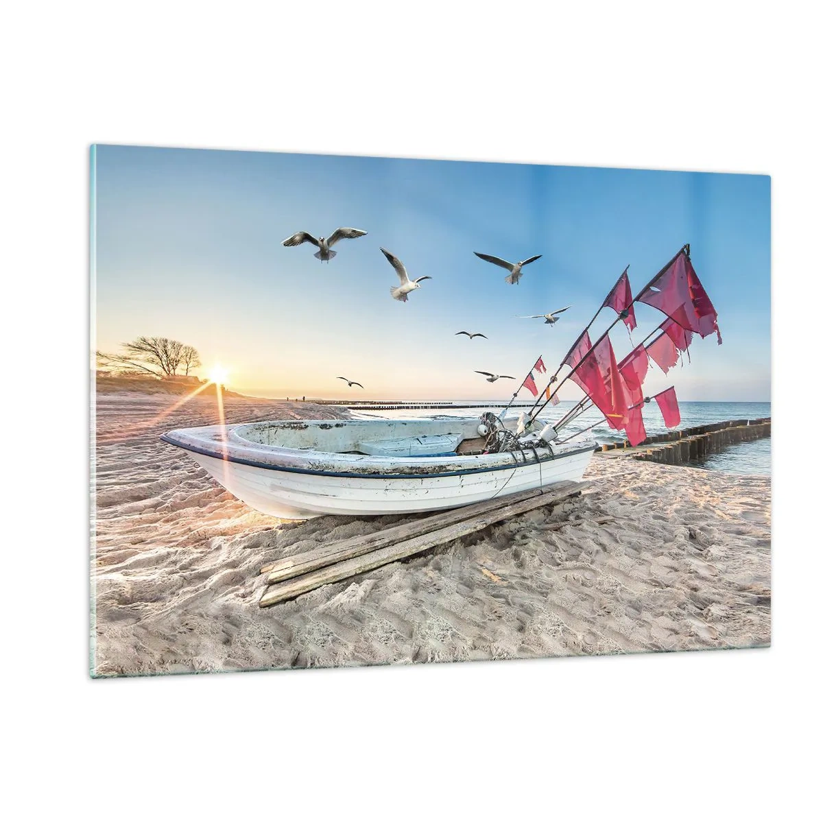 Glass picture - Deserved Rest - 120x80 cm