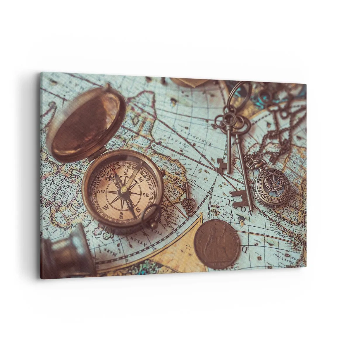 Canvas picture - For Adventurers - 100x70 cm