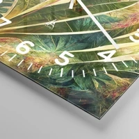 Clock face with numbers