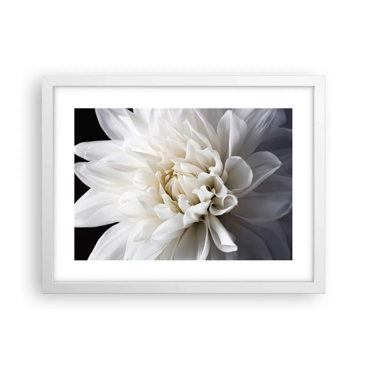 Poster in white frmae - Bride's Morning - 40x30 cm