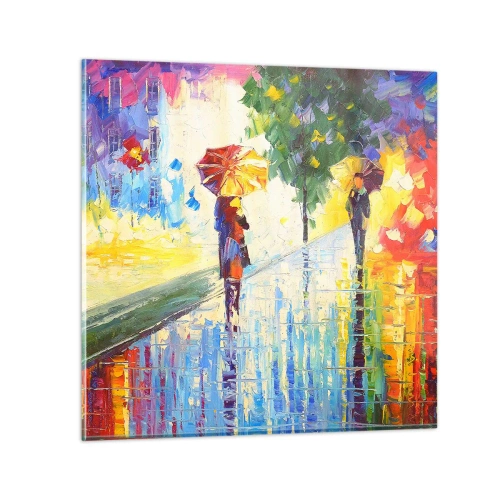 Glass picture - And All Is Clear - 50x50 cm