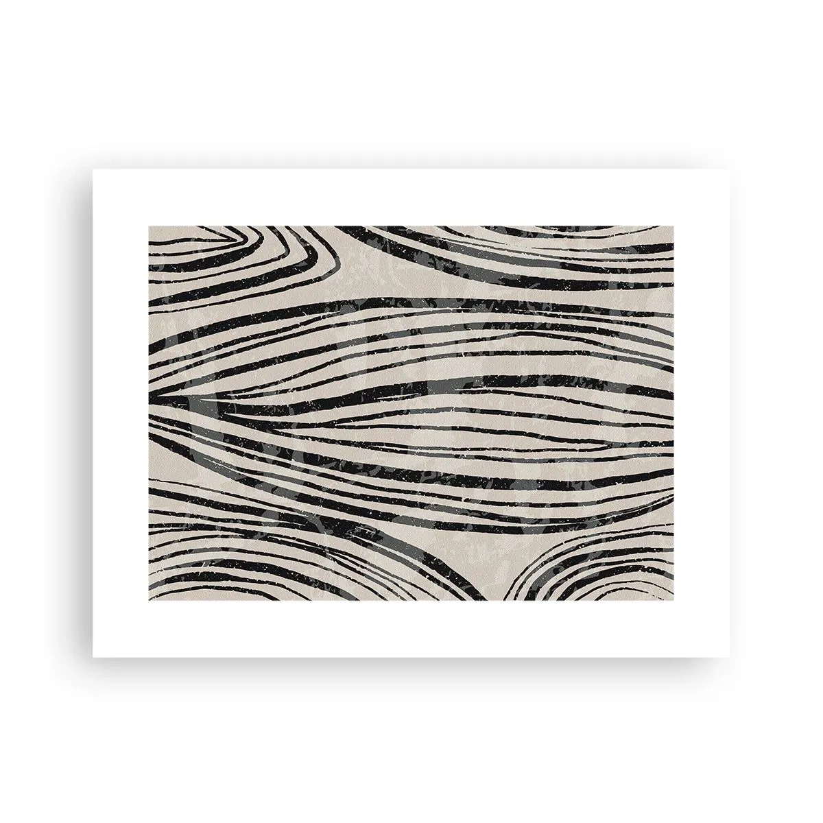 Poster - Spillover of Lines - 40x30 cm