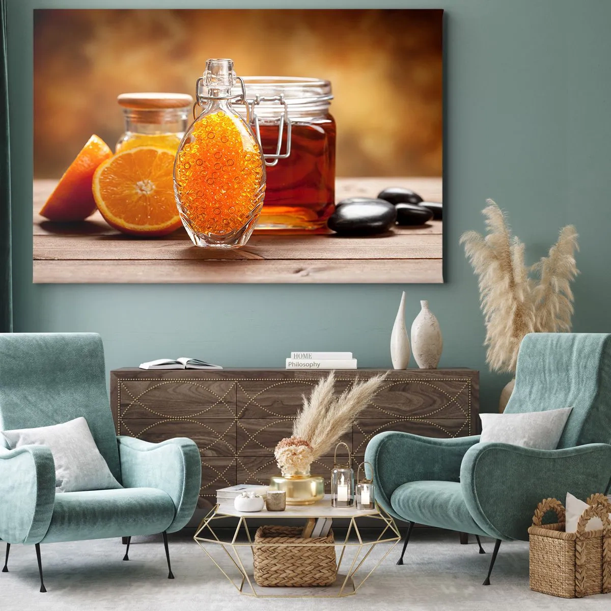 Canvas picture - Sunny Flavours and Aromas - 100x70 cm