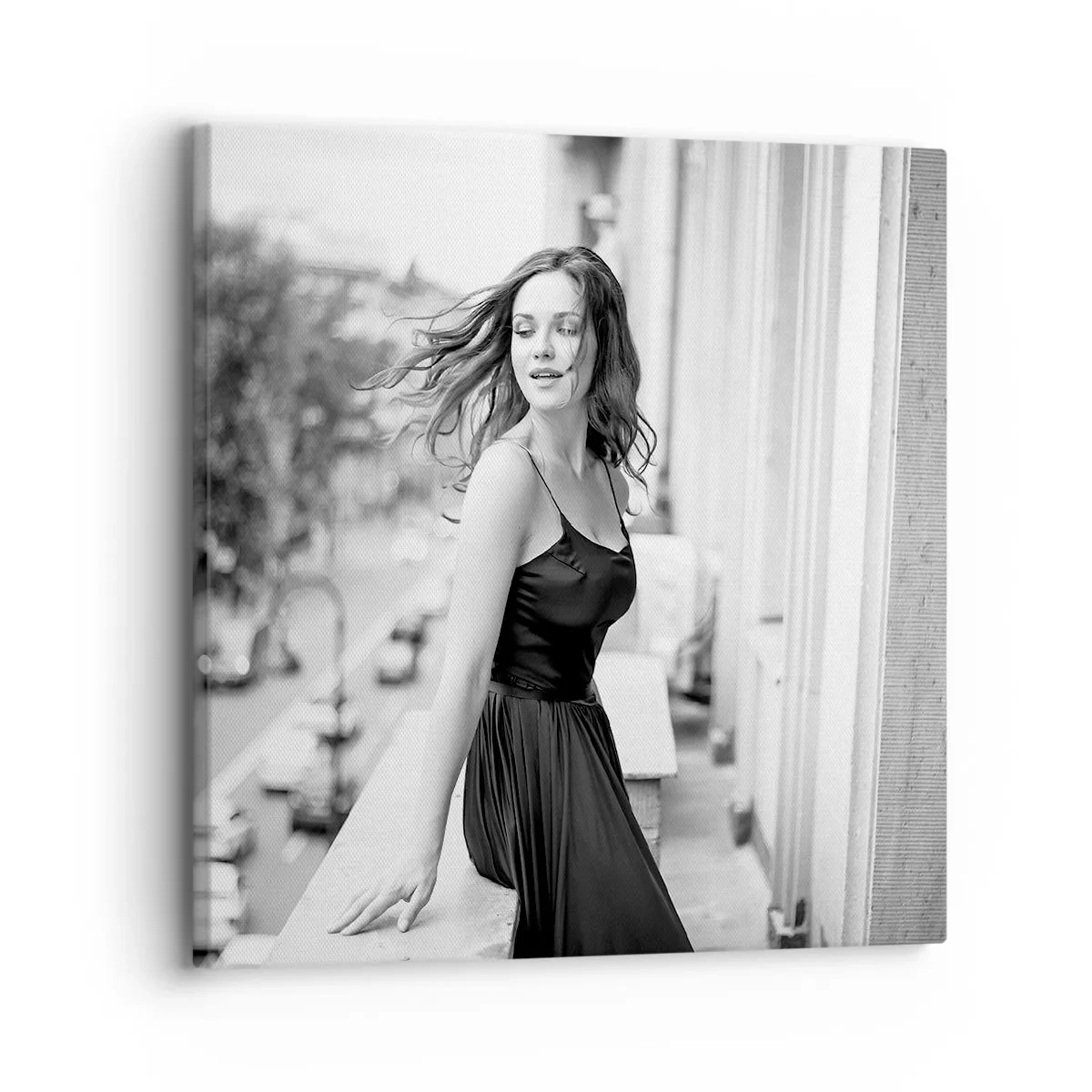 Canvas picture - Certainly a Parisian  - 30x30 cm