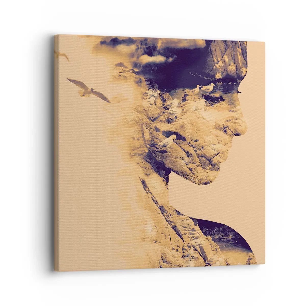 Canvas picture - Naturally Beautiful - 30x30 cm