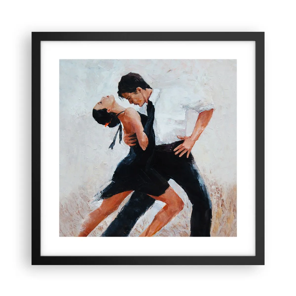 Poster in black frame - Tango of My Dreams - 40x40 cm