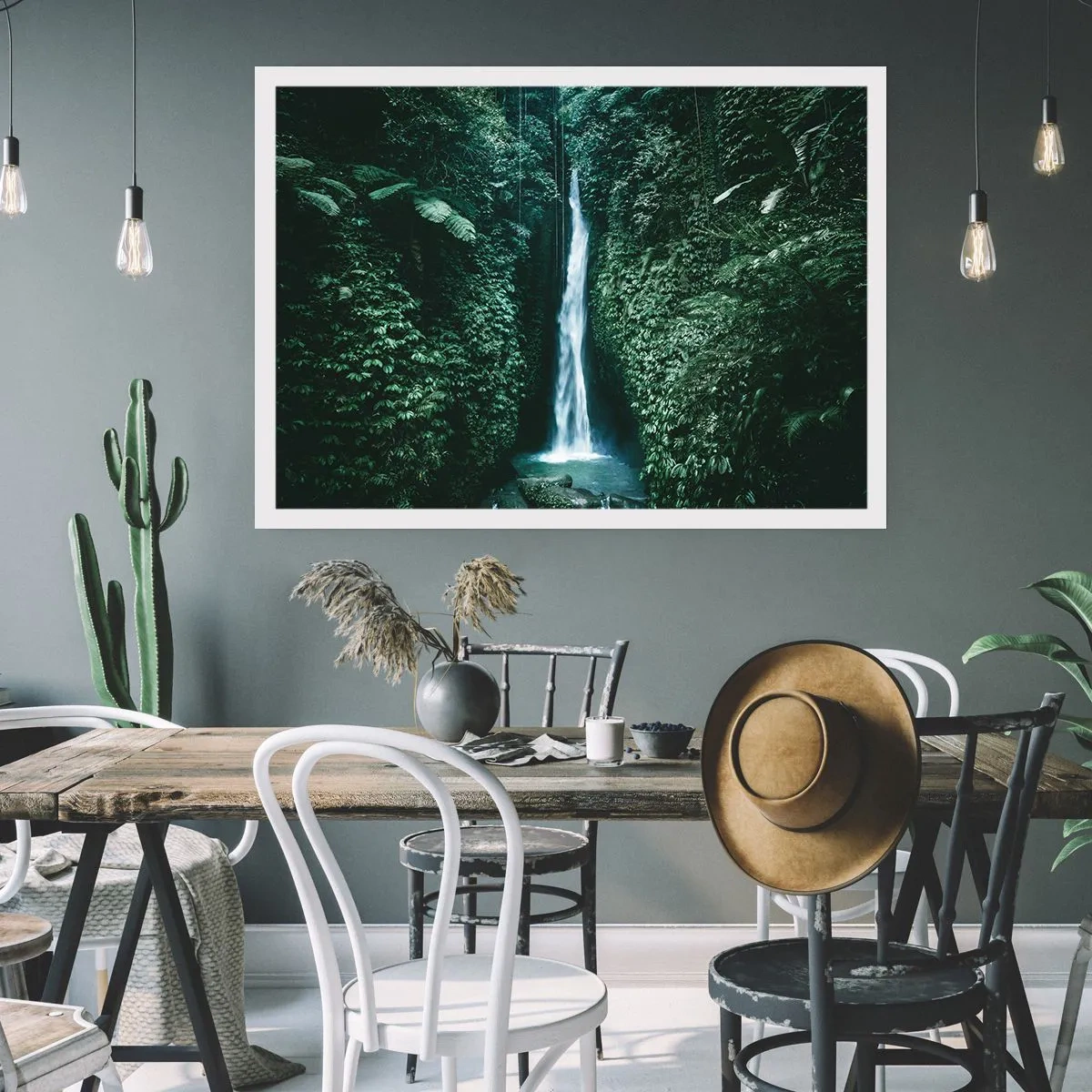 Poster - Tropical Spring - 50x40 cm