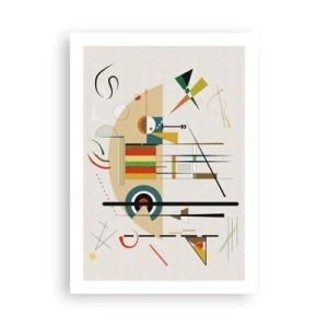 Poster - And the World Laughs - 50x70 cm