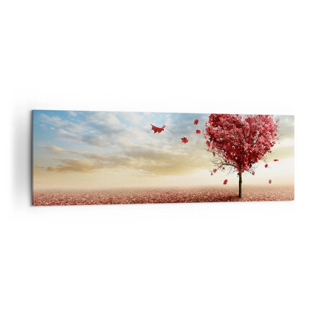 Canvas picture - Fall in Love with Autumn - 160x50 cm