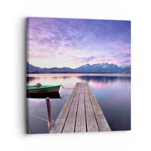 Canvas picture - Friendly Silence - 30x30 cm
