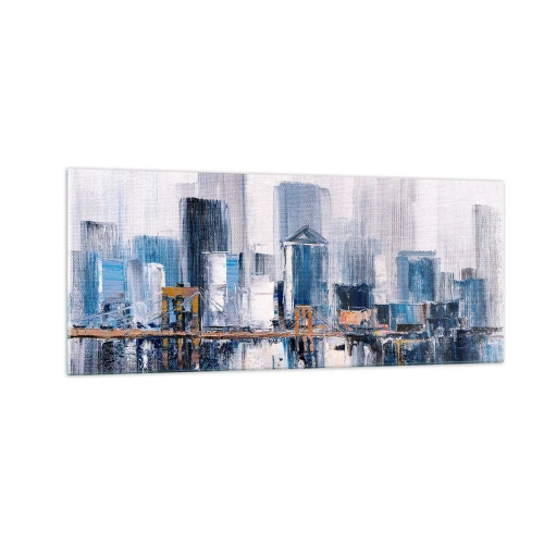 Glass picture - New York Impression - 100x40 cm