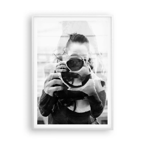 Poster in white frmae - Creator and the Creation - 70x100 cm