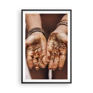 Poster in black frame - Gift for You - 61x91 cm