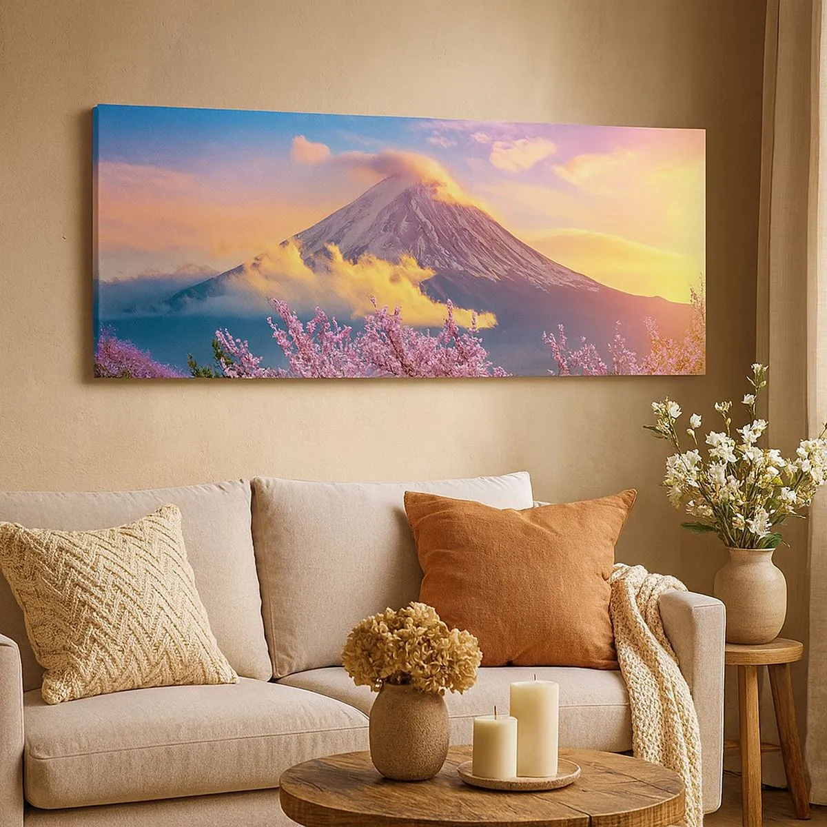 Canvas picture - Japanese Sanctity - 100x40 cm