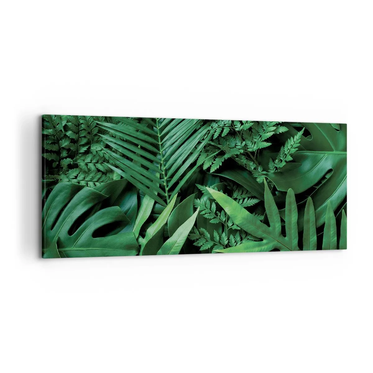 Canvas picture - In a Green Hug - 120x50 cm