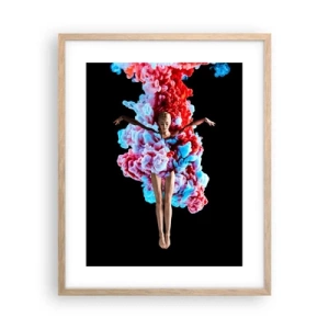 Poster in light oak frame - In Full Bloom - 40x50 cm