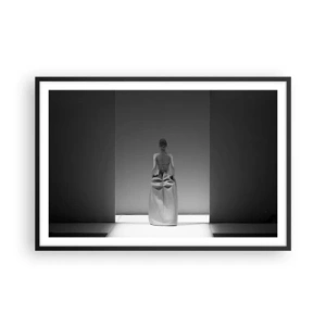 Poster in black frame - Refined Simplicity - 91x61 cm