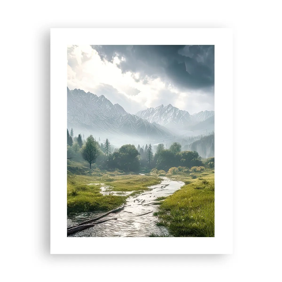 Poster - There And Back - 40x50 cm