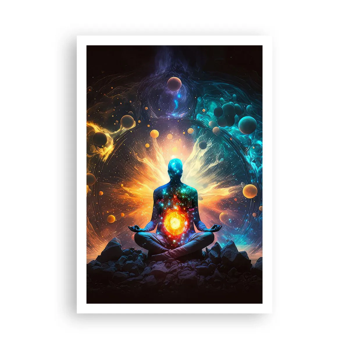 Poster - Cosmic Calm - 70x100 cm