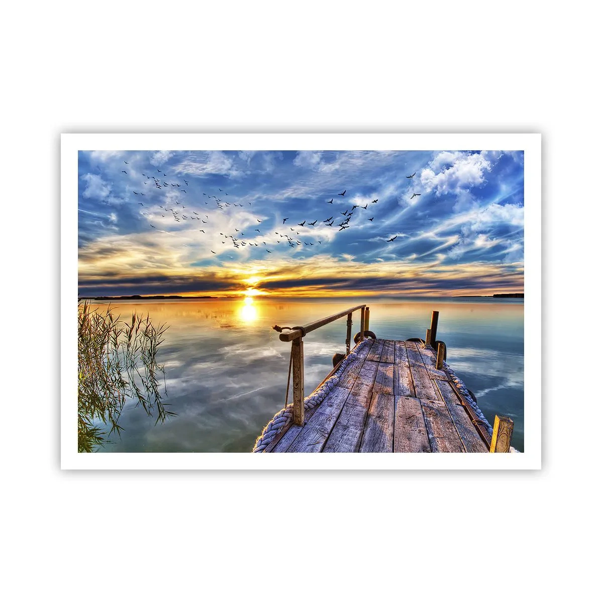 Poster - Wind is Taking a Break - 100x70 cm